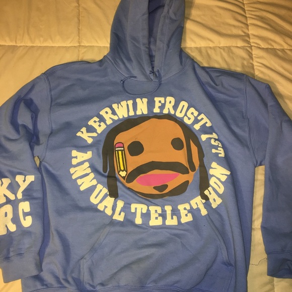 Hoodie Blue Cpfm For Kerwin Frost Telethon Hoodie Kerwin Frost